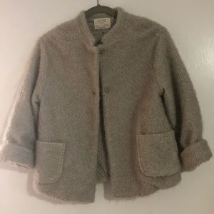 Zara Girls Two Button Outwear Jacket